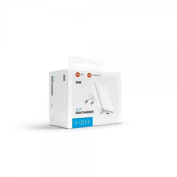 Fixed Oplader Slim GaN 30W 1xUSB-C