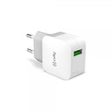 Celly Oplader TCUSBTURBO USB-A 12W Hvid