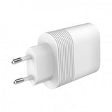 Xqisit Oplader Travel Charger Dual USB-C PD 40W Hvid