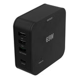 Deltaco Oplader USB-C PD 45W & USB-A 18W Hurtigopladning Sort
