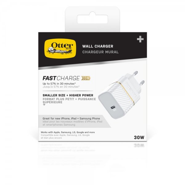 Otterbox Oplader Wall Charger 30W GaN USB-C PD Cloud Dust