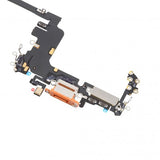 Ladekontakt med flexkabel til iPhone 17 Pro - Orange