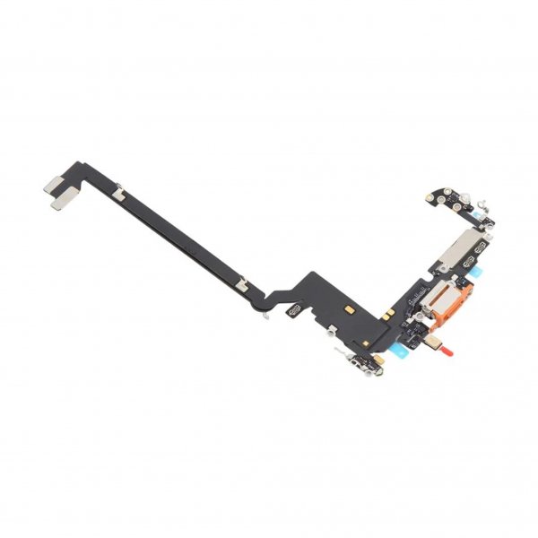 Opladningsstik med flexkabel til iPhone 17 Pro Max - Orange