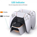 Dobe Opladningsdocke til to PlayStation 5 Controllere