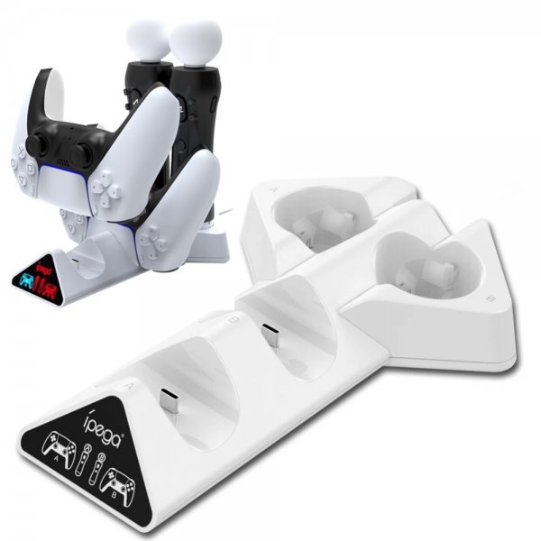 Ipega Opladerdock til PlayStation 5/Move Controller