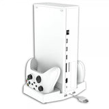 Ipega Opladerstation med blæser til Xbox Series S og 2 controllere