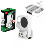Ipega Opladerstation med blæser til Xbox Series S og 2 controllere