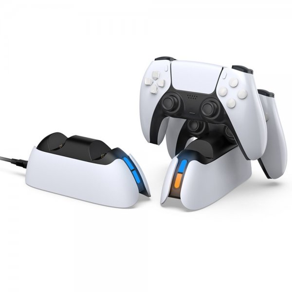 Dobe Ladestation til to controllere PS5