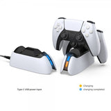 Dobe Ladestation til to controllere PS5