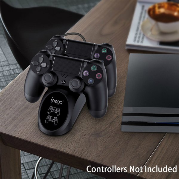 Ipega Ladestation til PlayStation 4 Controllere