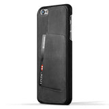Mujjo iPhone 6/6S Plus Cover Full Leather Wallet Case Grå