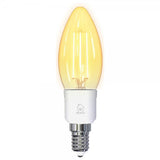 Deltaco Smart Home LED-pære Filament E14 WiFi 4.5W