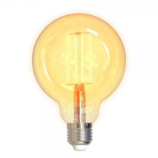 Deltaco Smart Home LED-pære Filament E27 WiFi G95 5.5W