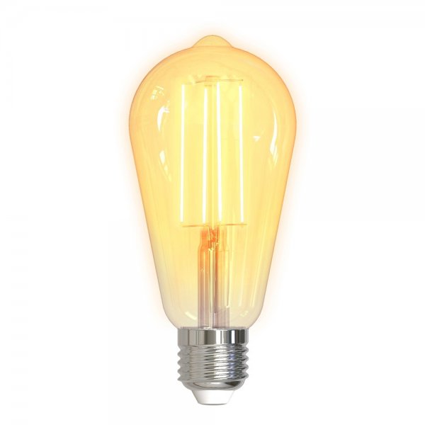 Deltaco Smart Home LED-pære Filament E27 WiFi ST64 5.5W