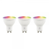 Deltaco Smart Home LED-lamper GU10 RGB WiFi 4.7W 3-pak