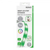 Deltaco Smart Home LED-list forlængelse RGB 6-ben 1m