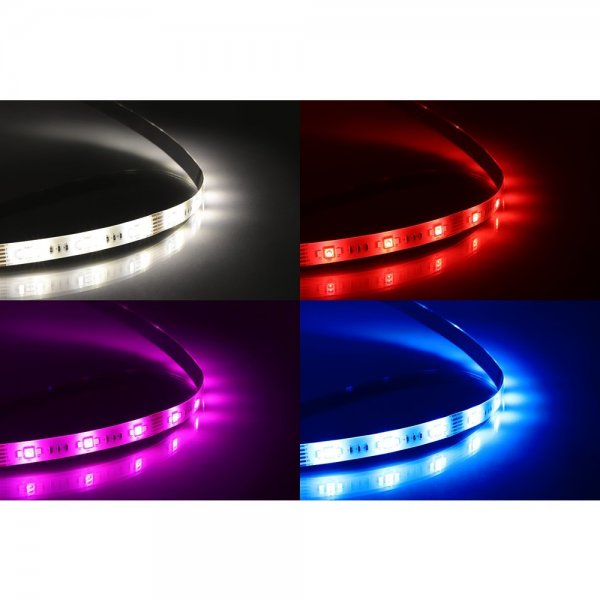 Deltaco Smart Home LED-list forlængelse RGB 6-ben 1m