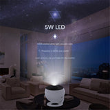 Beline MajesticLine LED Projektor Galakse Stjernehimmel Roterende