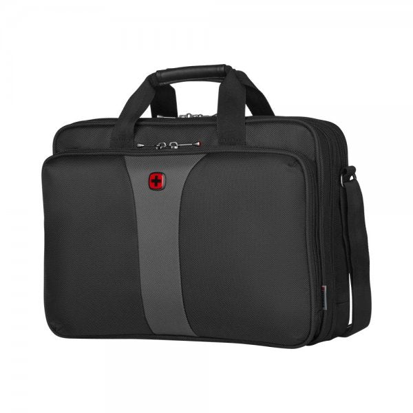 Wenger Legacy 16" Double Gusset Computertaske Grå/Sort