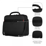 Wenger Legacy 16" Slim Computertaske Sort