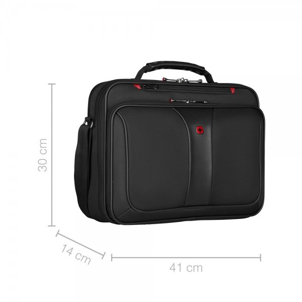 Wenger Legacy 16" Slim Computertaske Sort