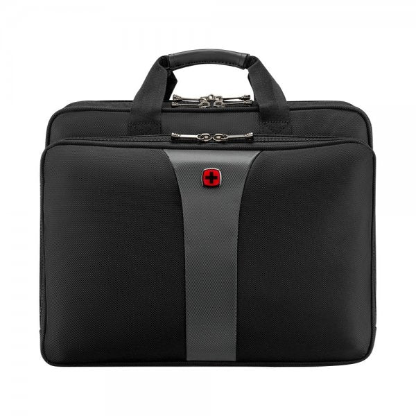 Wenger Legacy 17" Triple Gusset Computertaske Grå/Sort