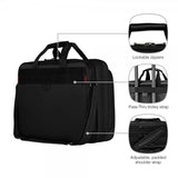 Wenger Legacy 17" Triple Gusset Computertaske Grå/Sort