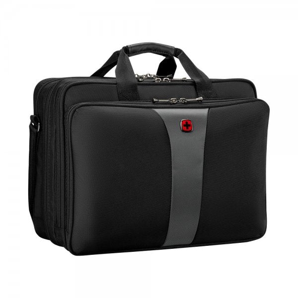 Wenger Legacy 17" Triple Gusset Computertaske Grå/Sort