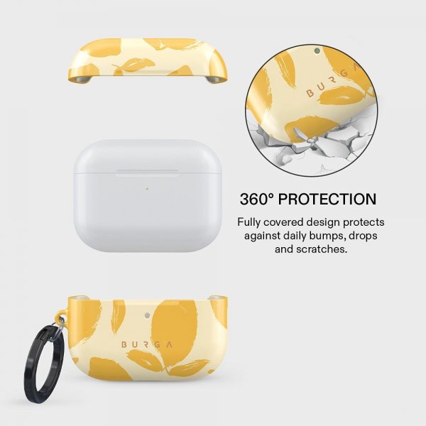 Burga AirPods Pro 3 Cover Design Lemon Tart