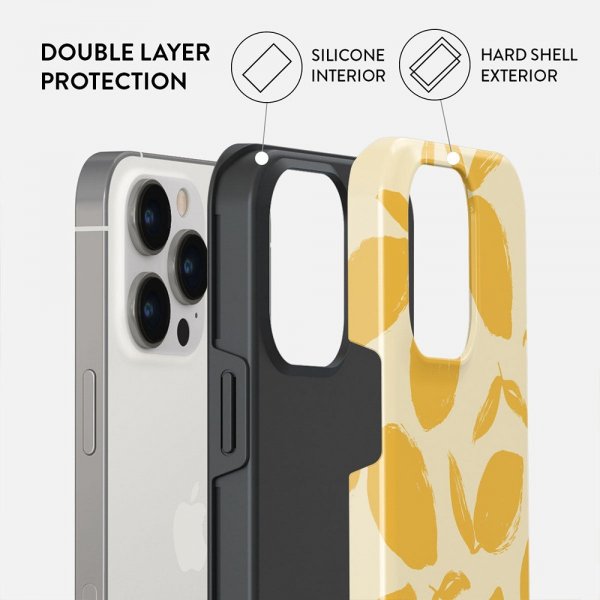 Burga iPhone 13 Pro Cover Tough MagSafe Lemon Tart