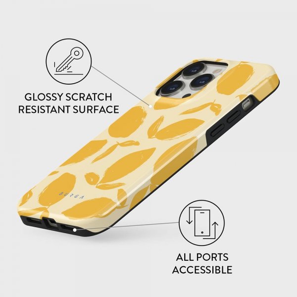 Burga iPhone 13 Pro Cover Tough MagSafe Lemon Tart