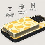 Burga Powerbank MagSafe 5000 mAh Lemon Tart Gold