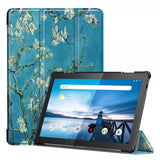 Lenovo Tab M10 TB-X605 TB-X505 Cover Motiv Ferskenblomst
