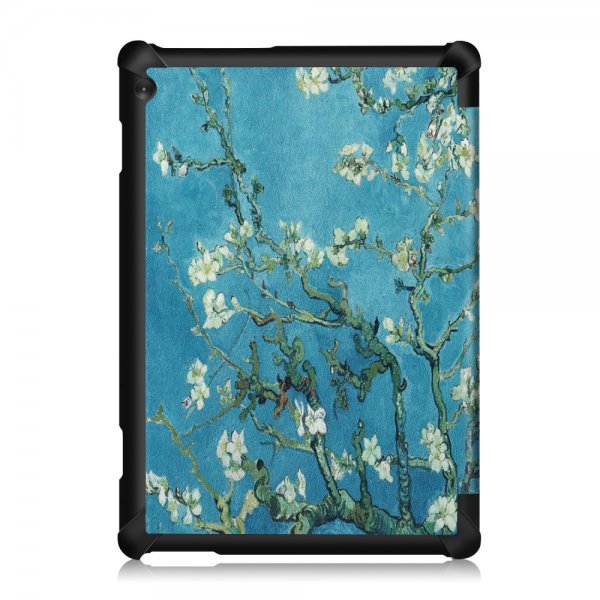 Lenovo Tab M10 TB-X605 TB-X505 Cover Motiv Ferskenblomst