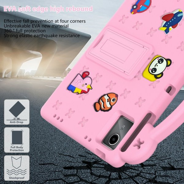 Lenovo Tab M11 TB330 Børnecover Stickers Pink