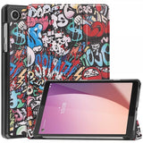 Lenovo Tab M8 (4. gen) TB300 Cover Motiv Graffiti