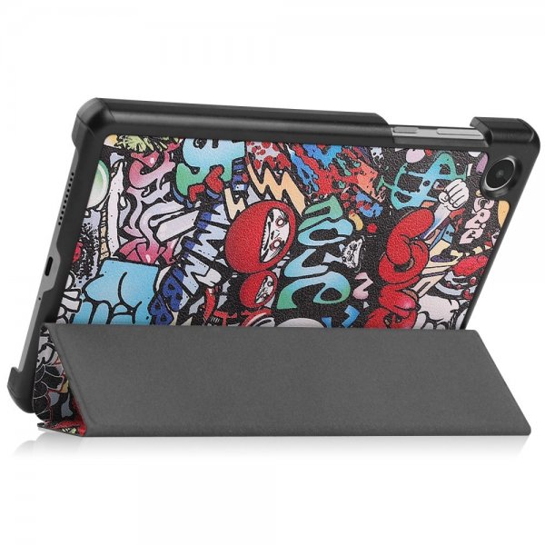 Lenovo Tab M8 (4. gen) TB300 Cover Motiv Graffiti