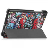 Lenovo Tab M8 (4. gen) TB300 Cover Motiv Graffiti
