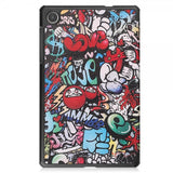 Lenovo Tab M8 (4. gen) TB300 Cover Motiv Graffiti