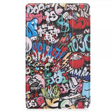 Lenovo Tab M8 (4. gen) TB300 Cover Motiv Graffiti