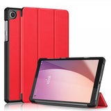 Lenovo Tab M8 (4. generation) TB300 Etui Trifold Rød