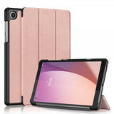 Lenovo Tab M8 (4. generation) TB300 Etui Tredobbelt Roseguld