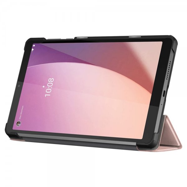 Lenovo Tab M8 (4. generation) TB300 Etui Tredobbelt Roseguld