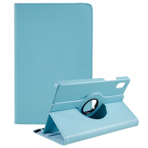 Lenovo Tab M9 TB310 Etui 360 Grader Drejelig Lyseblå