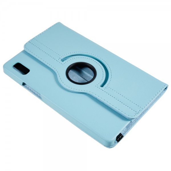 Lenovo Tab M9 TB310 Etui 360 Grader Drejelig Lyseblå