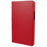 Lenovo Tab M9 TB310 Etui 360 Grader Drejeligt Rødt