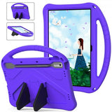 Lenovo Tab P11 Pro (2. generation) TB132 TB138 Cover til Børn Stativfunktion Lilla