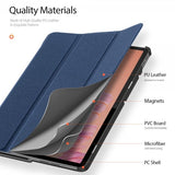 Dux Ducis Lenovo Tab Plus Etui DOMO Series Blå