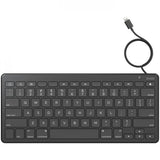 ZAGG Trådet Tastatur med Lightning-stik Nordisk Sort