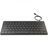 ZAGG Trådet Tastatur med Lightning-stik Nordisk Sort